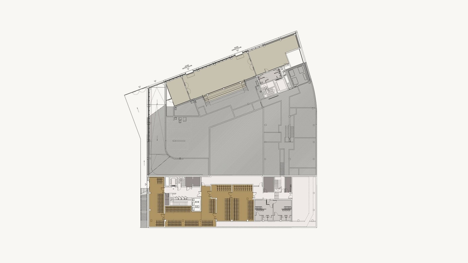 Messager - Alley level plan